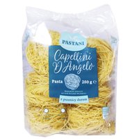 Італійська лапша-гнізда Pastani Cappellini O'Angelo з твердих сортів пшениці, 250 г
