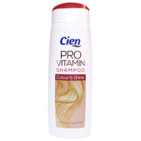 Шампунь для фарбованого волосся Cien "Захист кольору і блиск" білий, 300 мл
