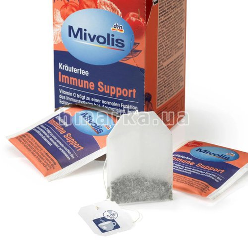 Фото Чай травяной Mivolis «Поддержка иммунитета» с витамином С (25 пакетиков), 50 г № 3