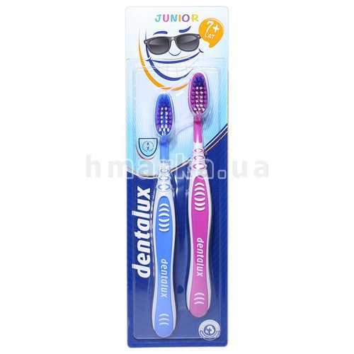 Фото Зубна щітка Dentalux для дітей віком 7+, 2 шт. № 1