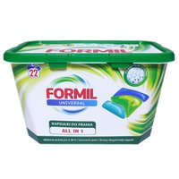 Універсальний засіб для прання Formil в капсулах, 22 шт.
