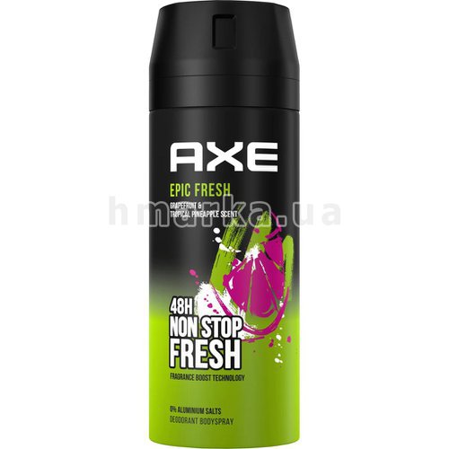 Фото Чоловічий дезодорант AXE Epic Fresh, 150 мл № 1