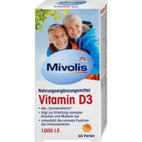 Вітамін  Mivolis D3 1000 М.О, в капсулах, 60 шт
