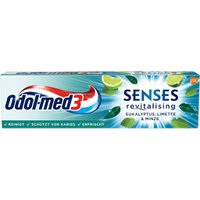 Зубна паста Odol med 3 Senses з евкаліптом, 75 мл