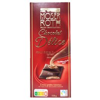 Немецкий шоколад Moser Roth Delice с тонкой начинкой пралине, 50% какао, 150 г