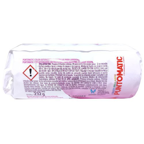 Фото Стиральный порошок Puntomatic в таблетках с активным кислородом для цветного белья, 8 шт. № 3