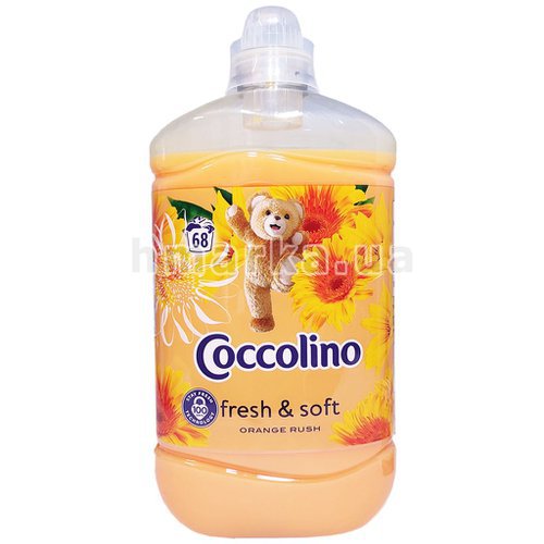 Фото Кондиціонер Coccolino Orange Rush, на 68 прань, 1.7 л № 1