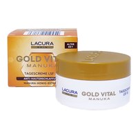 Дневной крем LACURA Gold Vital 60+ с экстрактом меда мануки SPF 15 60+, 50 мл