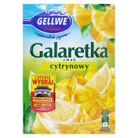 Желе Gellwe Лимон на 4 порції по 125 мл, 72 г