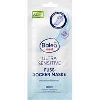 Носки-маска для ног Balea Ultra Sensetive, 1 пара, 2 шт.