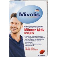 Мужской активный витаминный комплекс Mivolis, 30 шт., 26 г