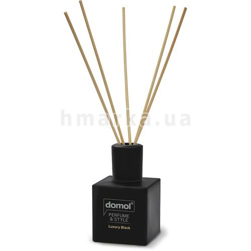 Фото Аромадифузор для приємного аромату приміщень Domol Розкішний чорний, 100 мл № 2