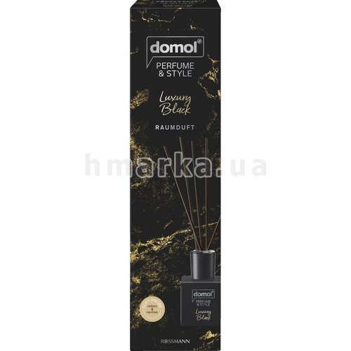 Фото Аромадифузор для приятного аромата помещений Domol Роскошный черный, 100 мл № 1