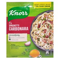 Соус Knorr для приготовления спагетти Карбонара, 38г, 4 порции