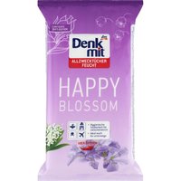 Салфетки для уборки влажные универсальные Denkmit Счастливое цветение, 50 шт.