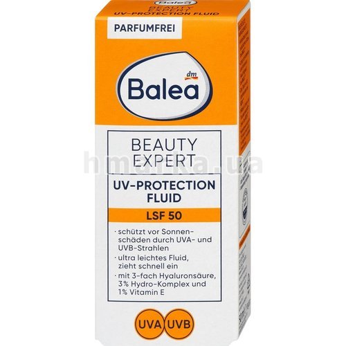 Фото Флюид Balea Beauty Expert UV фильтр SPF50, 50 мл № 3