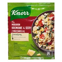Соус Knorr для приготовления сливочной пасты 4 сыра с моцареллой, 45 г, 4 порции