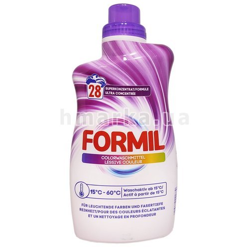 Фото Засіб для прання Formil "Color" суперконцентрат для кольорової білизни, 28 прань,1 л № 1