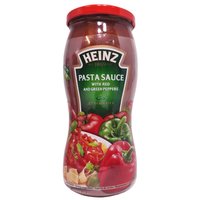 Соус Heinz для спагетти с красным и зеленым перцем, 500 г