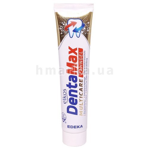 Фото Зубний гель Elkos DentaMax Multicare, 125 мл № 1