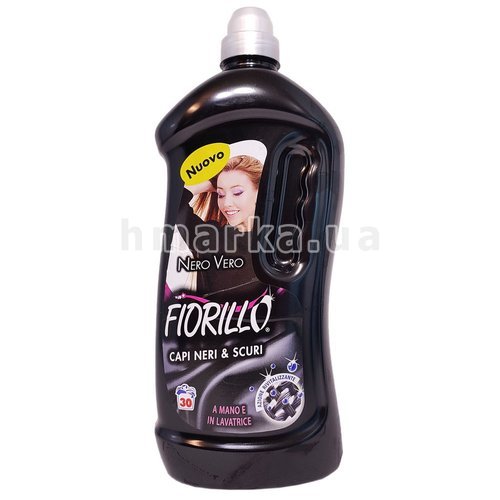 Фото Гель для стирки черного белья Fiorillo Nero Vero на 30 стирок, 1.85 л № 1