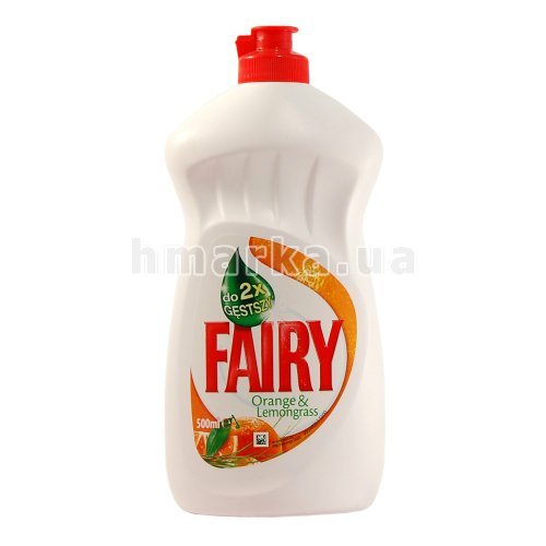 Фото Засіб для миття посуду Fairy "Апельсин", 500 мл № 1
