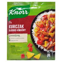 Соус Knorr для  приготування страв з куркою в солодко-кислому соусі, 64 г, 4 порції