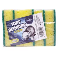 Губка для мытья посуды Deluxe Topf Reiniger, 5 шт