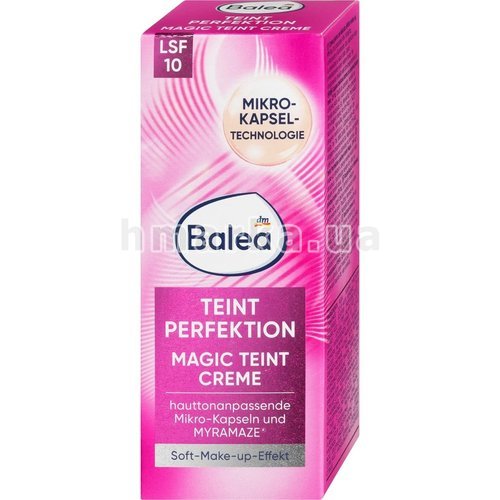 Фото Крем тонирующий Balea Magic Complexion, SPF 10, 50 мл № 4