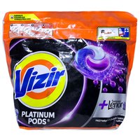 Капсулы для стирки темных вещей Vizir Platinum Pods+Lenor, 33 шт.