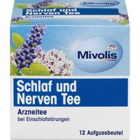 Чай лікувальний Mivolis Сон і нерви (12 пакетиків), 18 г