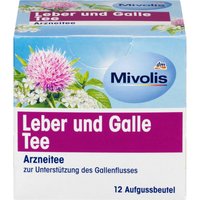 Чай лікувальний Mivolis печінково-жовчний (12 пакетиків), 21 г