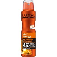 Мужской антиперспирант-спрей L'Oreal Men Expert защита от тепла 45°C, 150 мл