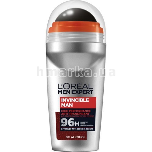 Фото Антиперспирант шариковый L'Oreal Men Extra Непобедимый человек 96 час., 50 мл № 1