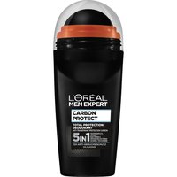 Антиперспирант шариковый L'Oreal Men Extra Carbon Protect 5в1, 50 мл