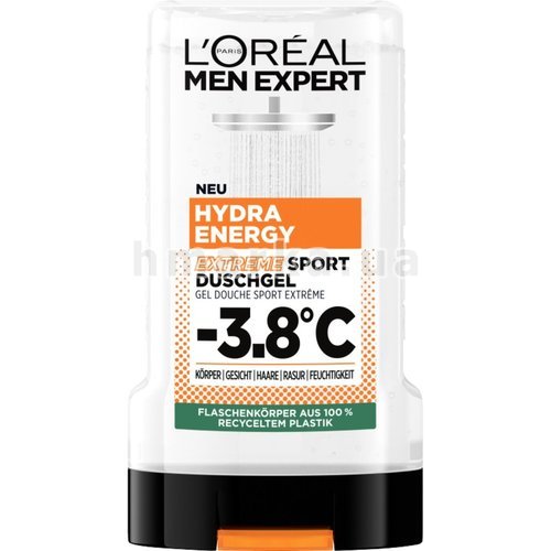 Фото Мужской гель для душа L'Oreal Men Expert Hydra Energy "Extreme Sport", 250 мл № 1