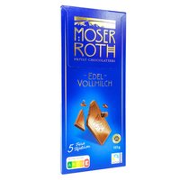 Молочний шоколад Moser Roth з цільного молока, 125 г