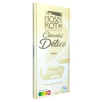 Белый шоколад Moser Roth Delice с нежной начинкой, 150 г