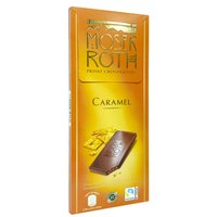 Молочний шоколад Moser Roth з шматочками карамелі, 125 г