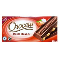 Сливочный шоколад Choceur с целым миндалем, 200 г