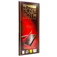 Темный шоколад Moser Roth с перцем чили, 52% какао, 125 г