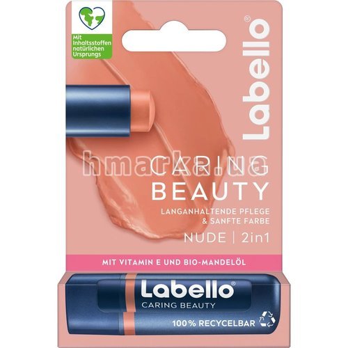 Фото Бальзам-уход за губами Labello Caring Beauty Нюд, 4,8 г № 3