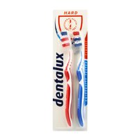 Зубна щітка Dentalux "Класична" жорстка, 2 шт.