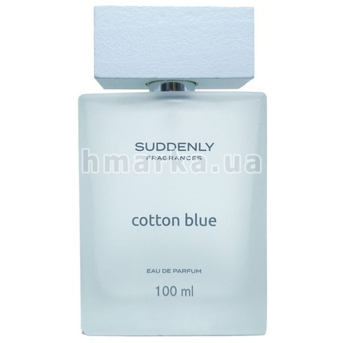 Фото Женская парфюмированная вода Suddenly Cotton Blue, 100 мл № 1