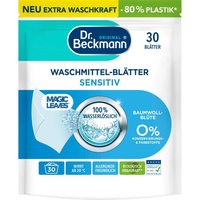 Аркуші для прання для чутливої шкіри Dr.Beckmann Magic Leaves Sensetive, 30 прань