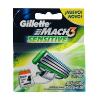 Картриджі для станка Gillette Mach3 Sensitive 4шт