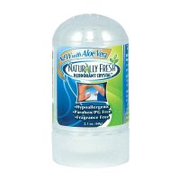 Дезодорант сухой Crystal без запаха "Naturally Fresh с Алоэ Вера (голубой)", 60 г