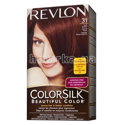 Фото Фарба для волосся Revlon ColorSilk 31 100мл № 1
