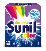 Стиральный порошок Sunil "Color" для цветных вещей, 1.215 кг