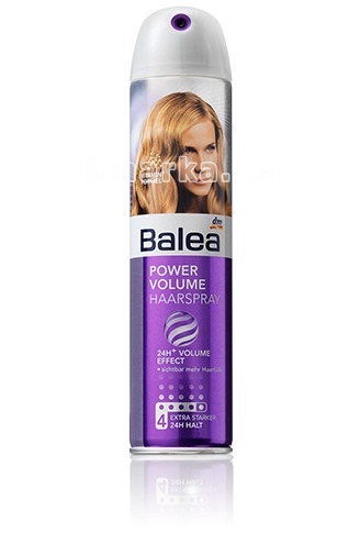 Фото Лак для волосся Balea "Volume Effect", фіксація 4, 300 мл № 1